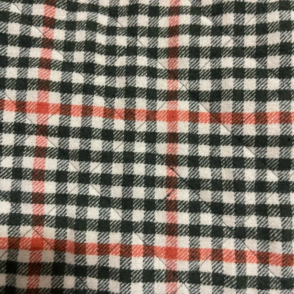 NWT Rachel Zoe Oversized Plaid Quilted Snap Down Wool Blend Jacket - Picture 11 of 11